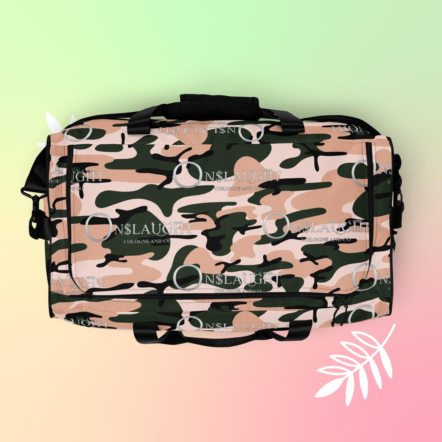 Pink Camo Duffle Bag